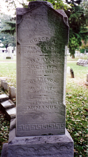 Thomas McManus family monument