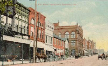 Barnesville OH Postcard