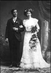Edward &amp Catherine Conville Fitzgerald Marriage Photo