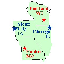 Walter Tagg Home Locations